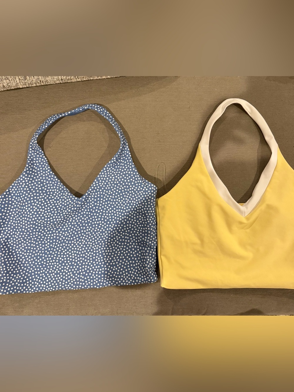 YPB halter workout tanks